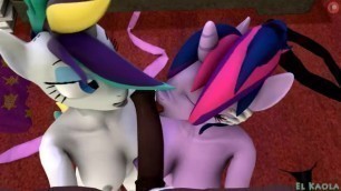 MLP FUTA 3D - RARITY X TWILIGHT - PUNK SEX - CLOP 3D