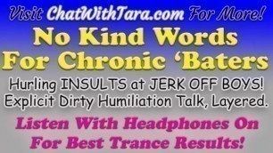 Hurling Insults at Jerk off Boi's Masturbation Humiliation Erotic Audio JOI