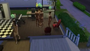 Die Sims 4 Gruppenfick