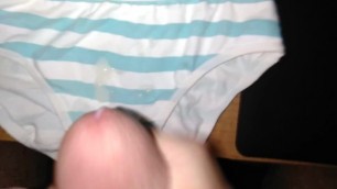 First Video "masturbating onto my Asian GF's Panties