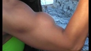 Muscle Bicep Growth Slowmotion