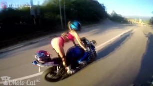 Sexy Russian Biker Girl