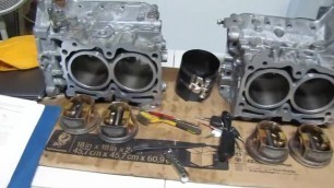 2007 Subaru Impreza Rebuild - Part 2 - Pistons Cylinders and how to Piston