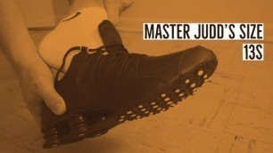Master Judd's Size 13s