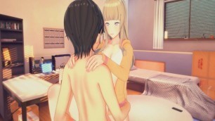 (3D Hentai)(Naruto) Sex with Shion