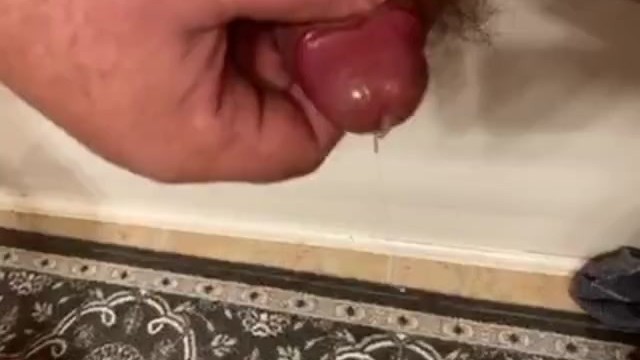 Post Chastity Play with Cumshot