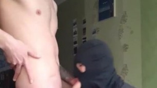 A guy gave his dick a blowjob, and then he sucked another gu