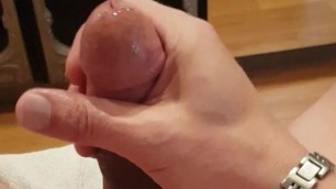 Lad has wet Precum-Party, big loads of precum!