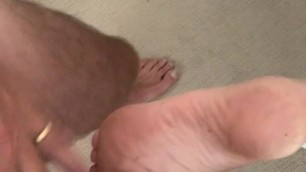 Feet fuck and bj