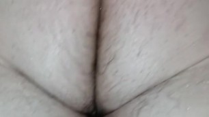 Wifes hairy ass
