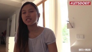 LETSDOEIT - #May Thai - Petite Cute Asian Teen Plays With Toys In Front Of Her Fans
