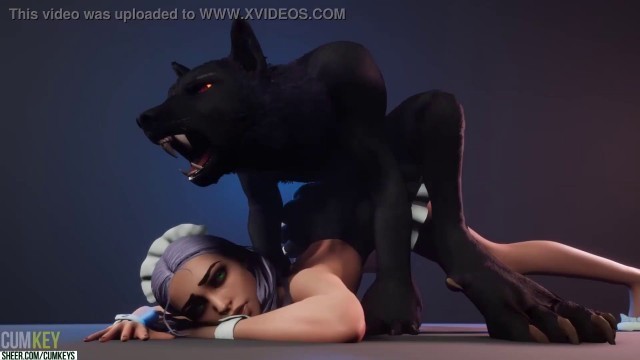 Werewolf mates with Big Butt maid | Big Cock Monster | 3D Porn WildLife