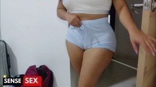 CAMELTOE! 18 YEAR OLD COUSIN GETTING CAUGHT VISITING YOUR UNCLE
