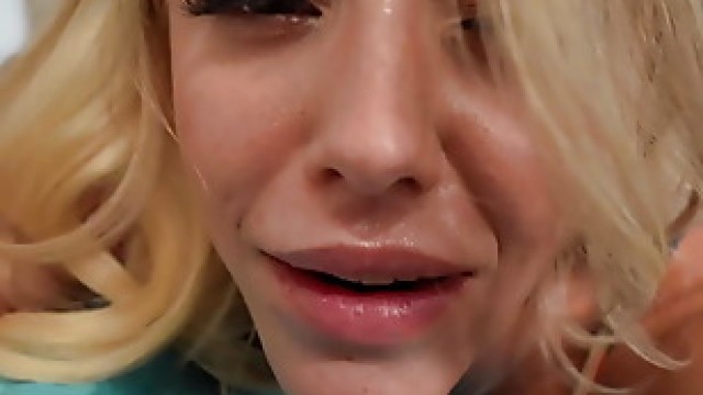 Cheating Blonde Wife Caught & Fucked Roughly - Evelyn Payne -